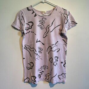 Jenny Pennywood Everyday Tee in Moth and Elephant Moon